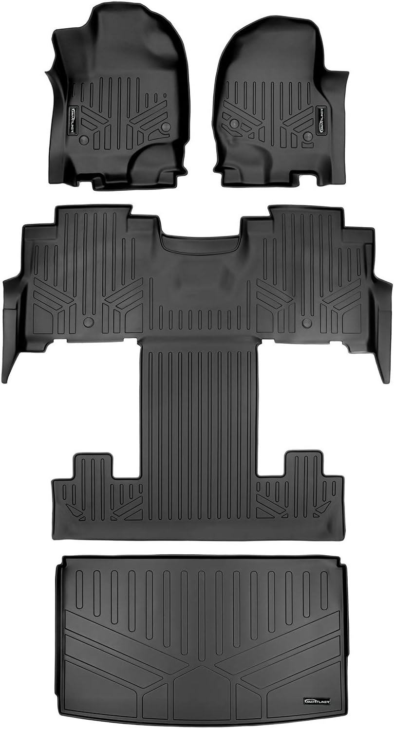 Black Floor Mats and Cargo Liner Set X761