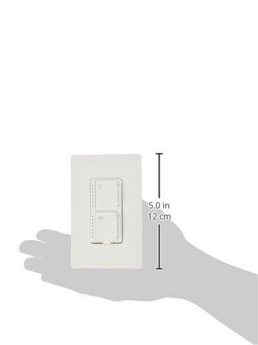 White Maestro Fan Control and Dimmer Kit V2392
