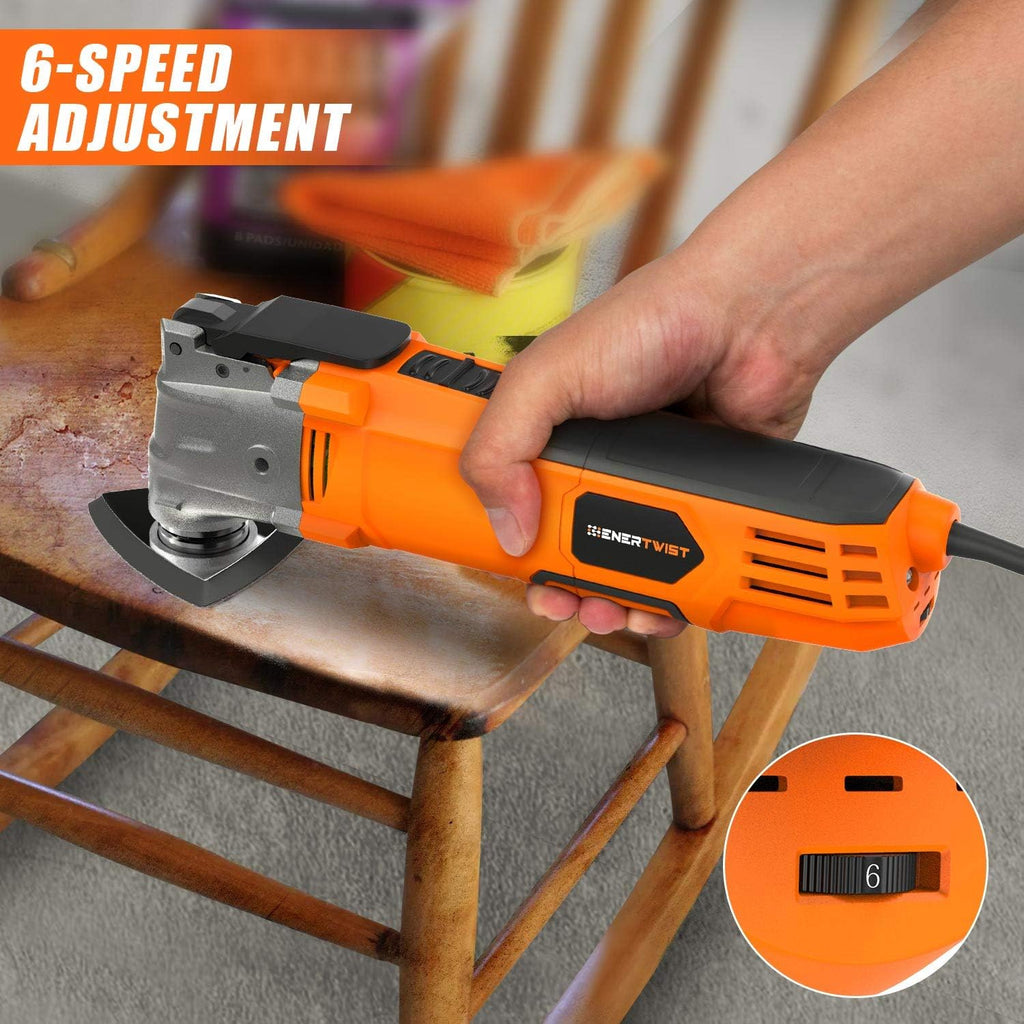 4.2 Amp Oscillating Multitool Kit with 31pcs Saw Accessories and Carrying Bag U820