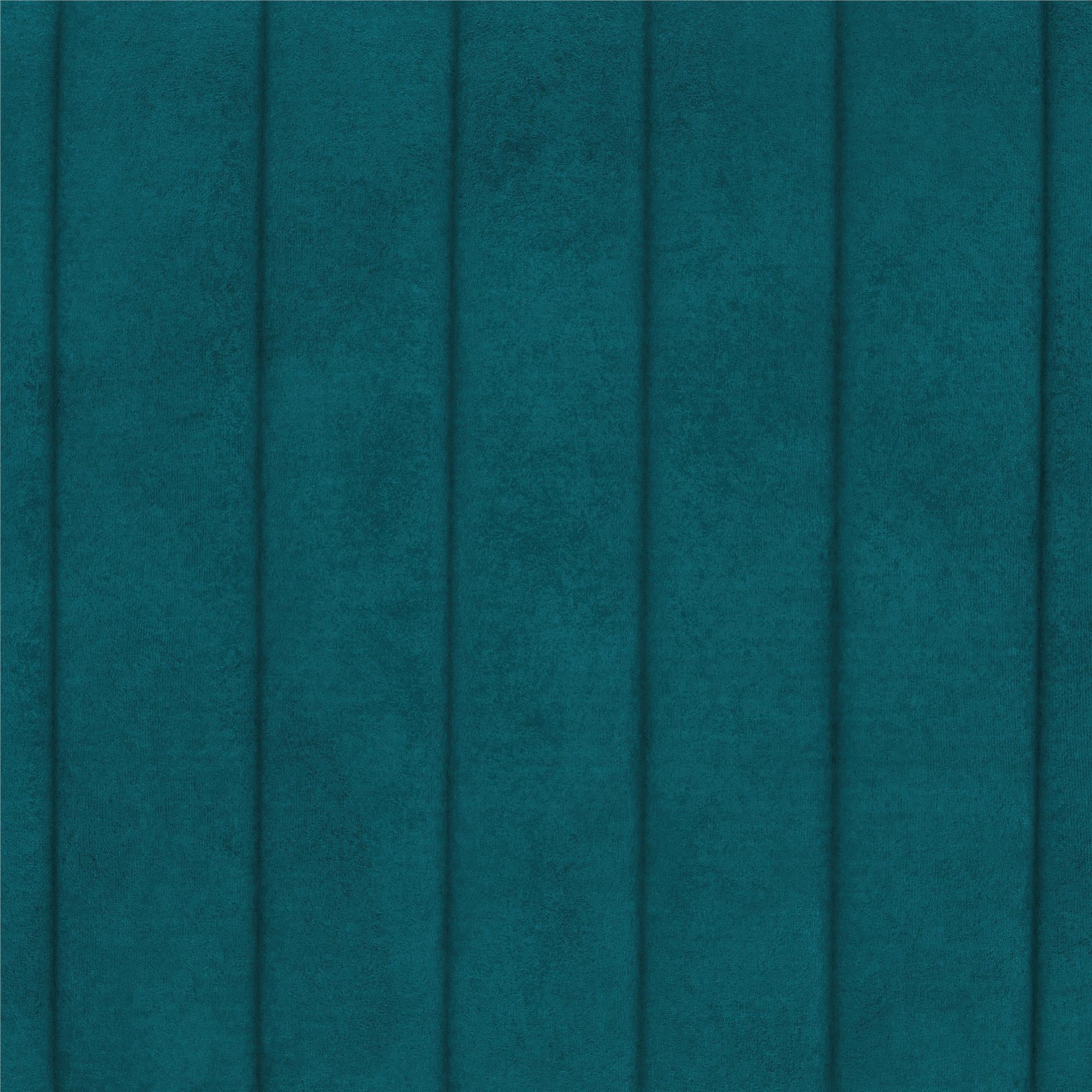Emerald Green Velvet Upholstered Accent Chair and a Half D8991