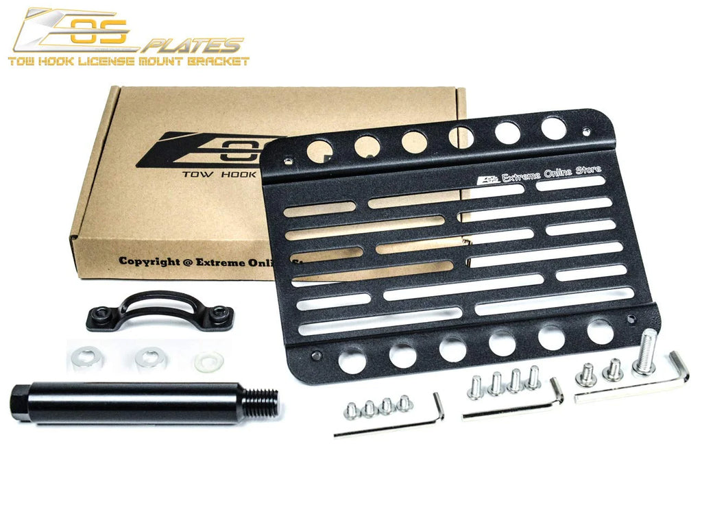 Tow Hook License Plate Relocator Mount Bracket R847