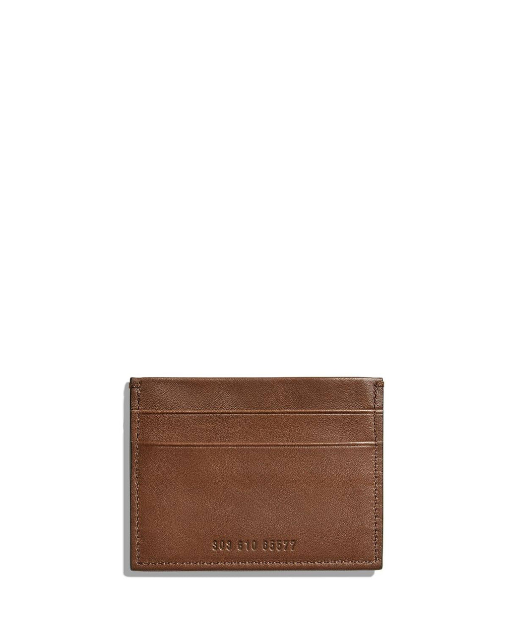 Brown Leather Card Case F69785