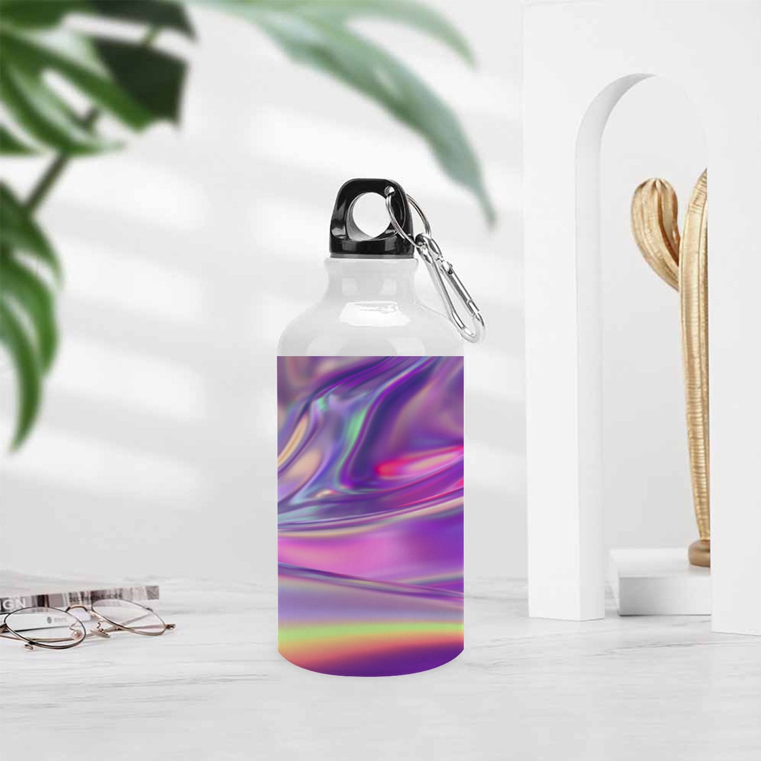 400ml Sport Aluminum Water Bottle with Twist Cap N12896