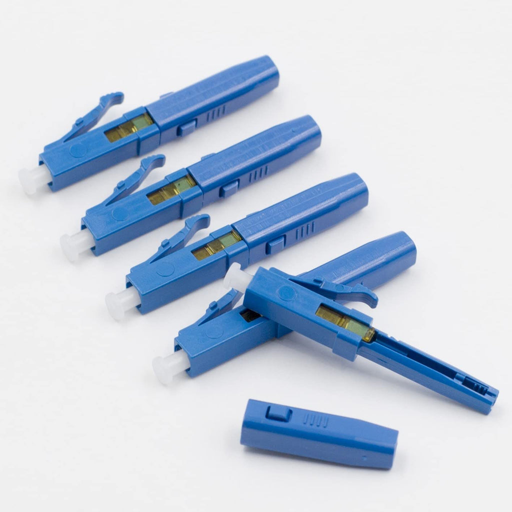 200pcs Fiber Optic Quick Connector with Matched Tools Single Mode 9/125 N8301