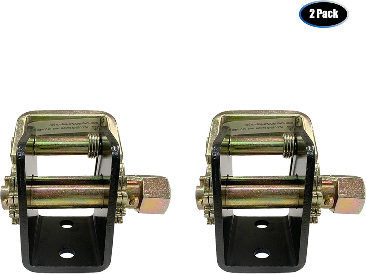 Truck Lashing Winch (1 Left + 1 Right) for 2" Webbing, Bolt-On Style Y44178