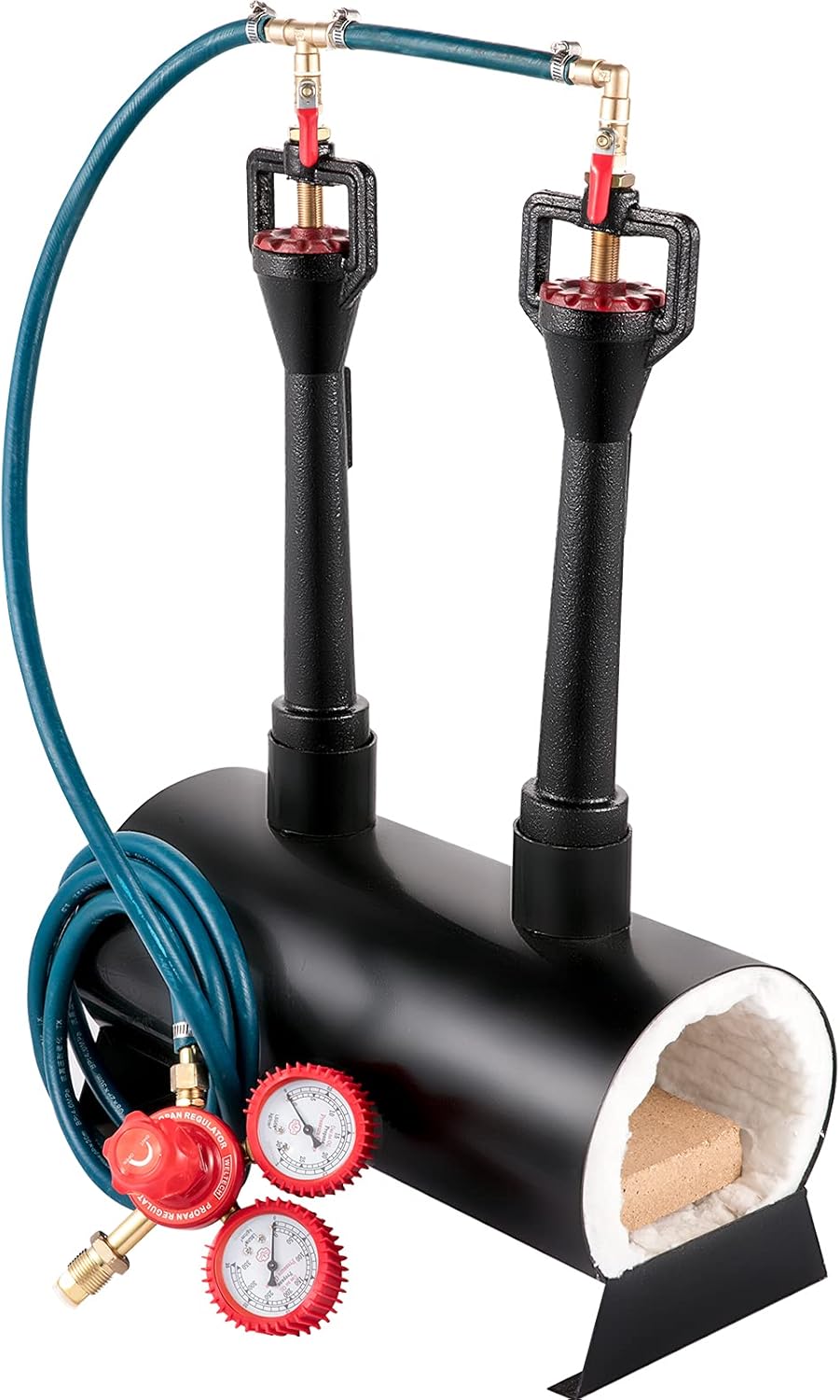 Portable Propane Knife Forge with Dual Burners C576