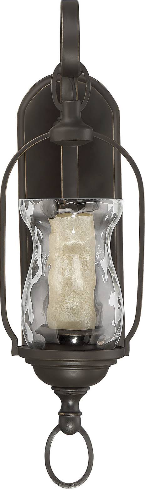 English Bronze 1-Light Sconce L6408