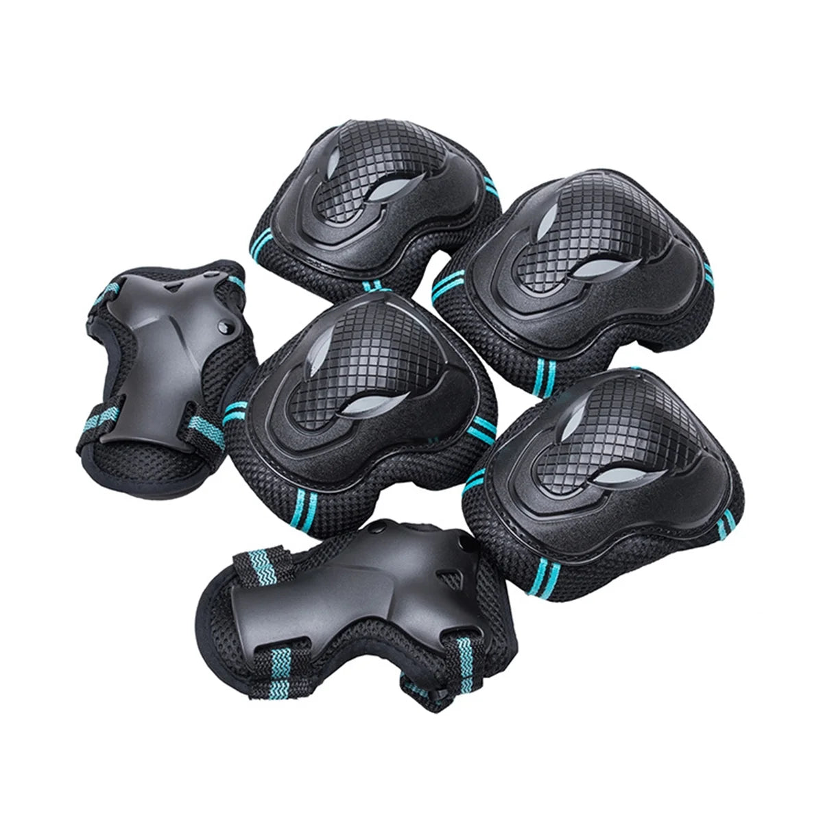 Adjustable breathable roller skating protective gear X35903