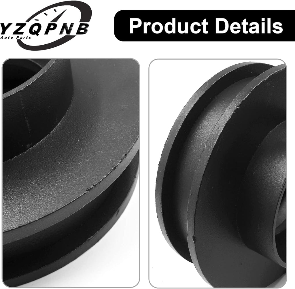 2" Front Leveling Lift Kit for Chevy Silverado 1500 & GMC Sierra 1500 2WD, Pack of 2 L139015