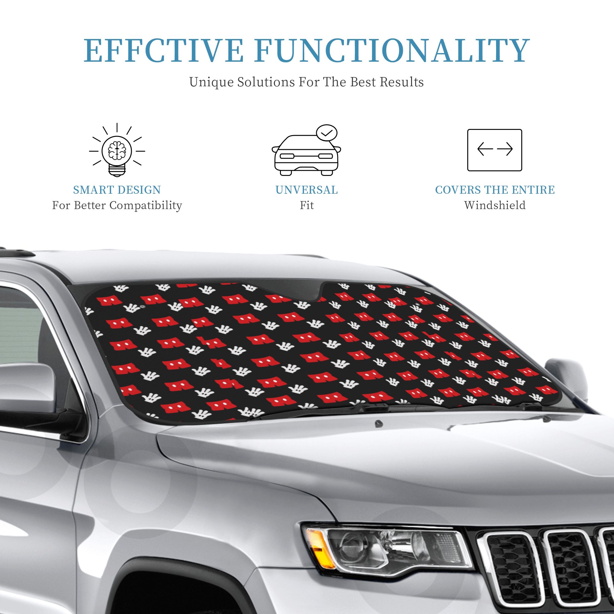 Medium Size Car Sun Shades Front Windshield Z962484