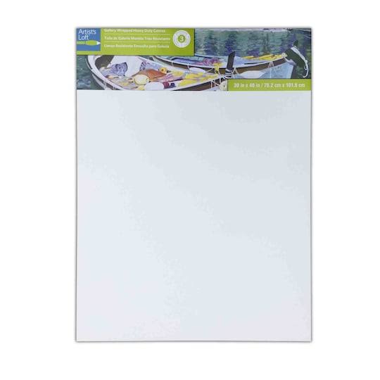 6 Pack White Gallery Wrapped Canvas K5179