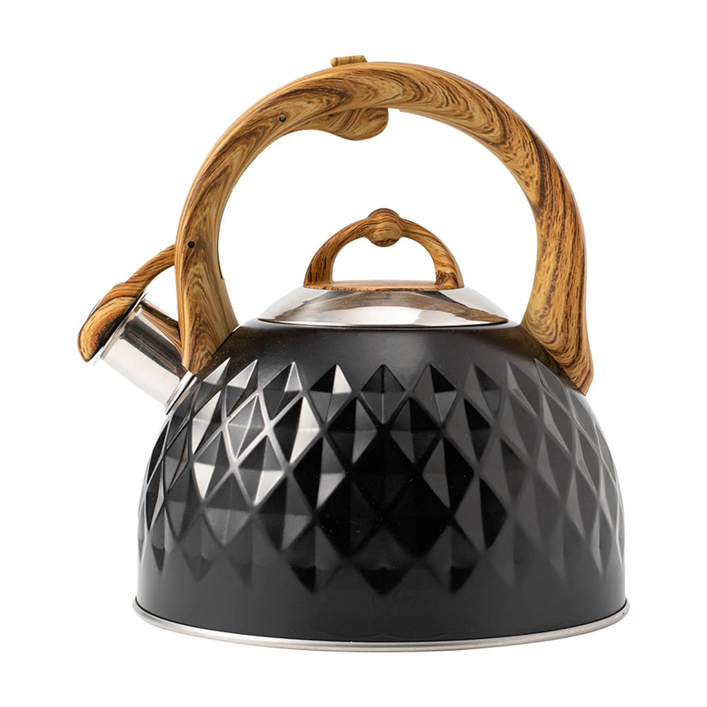 Black 3L Whistling Kettle L642299