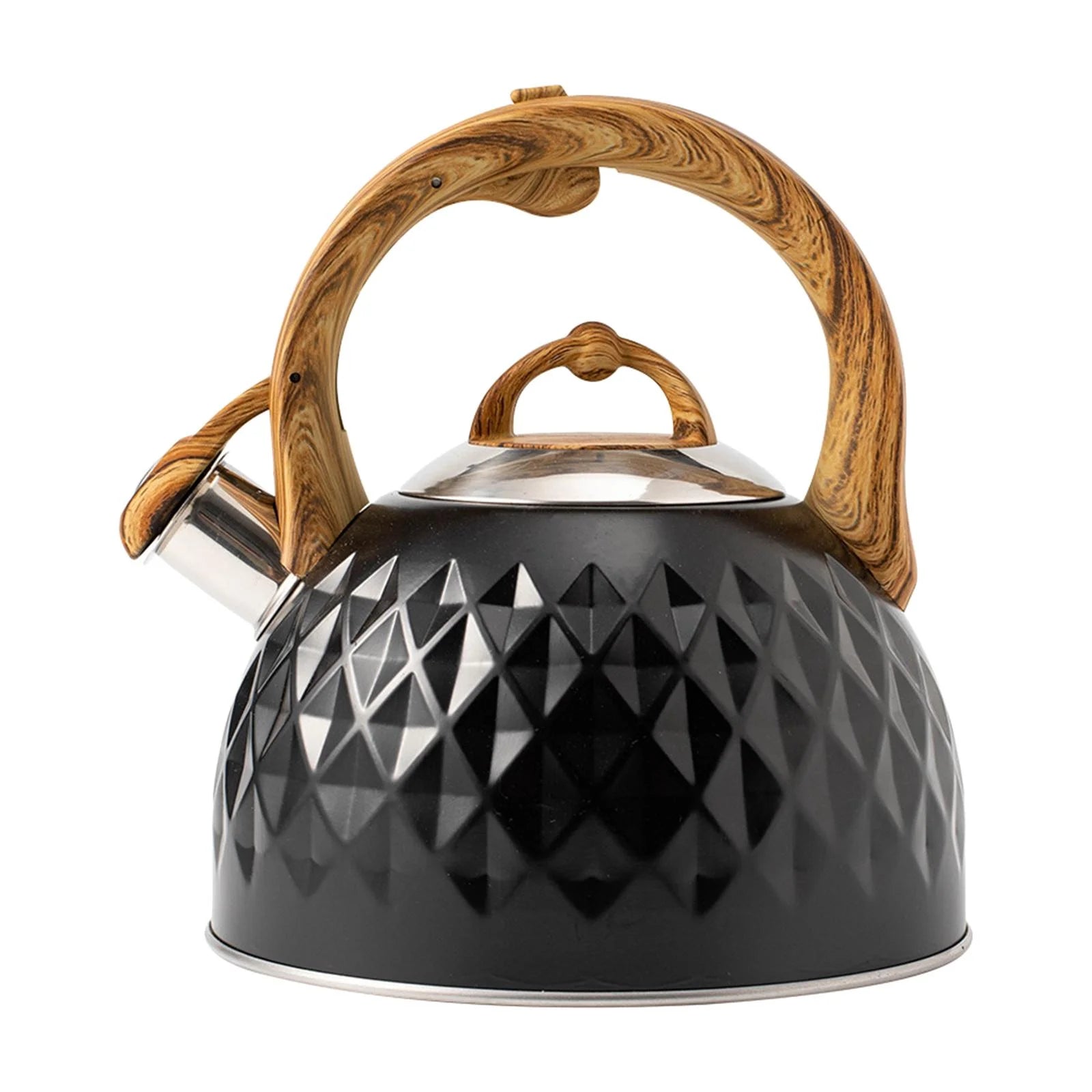 Black 3L Whistling Kettle L642299