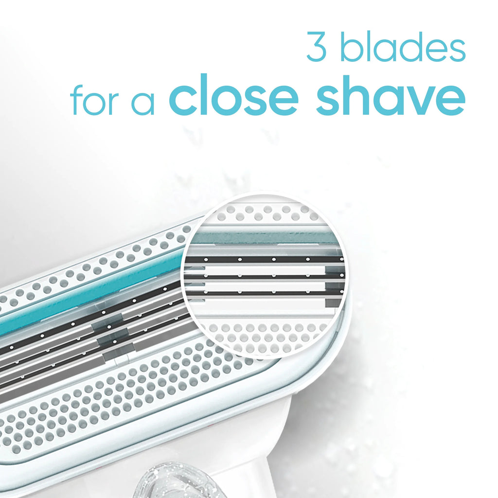 Sensitive Women's Razor Blade Refills, 4 Count V477213