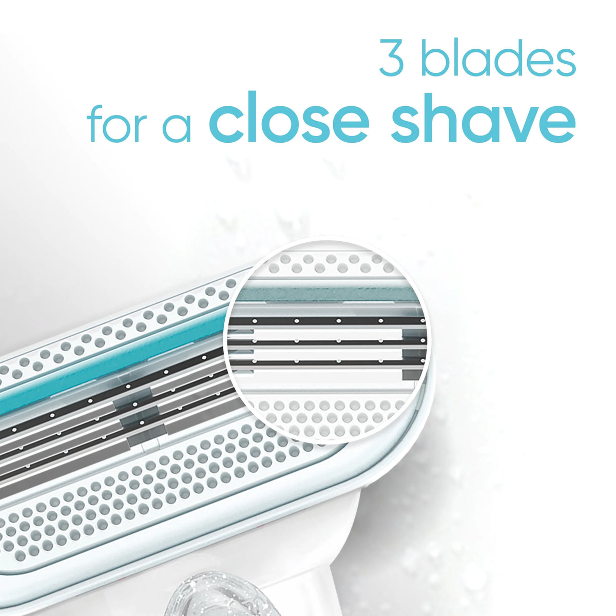 Sensitive Women's Razor Blade Refills, 4 Count V477213