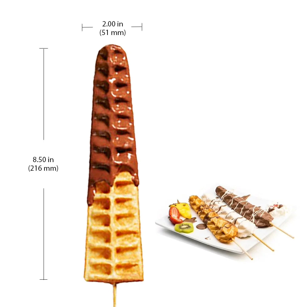 Red Waffle Stick Maker W23411