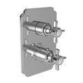 1/2x22 Square Thermostatic Trim Plate with Handle, Satin Nickel (PVD) S1417