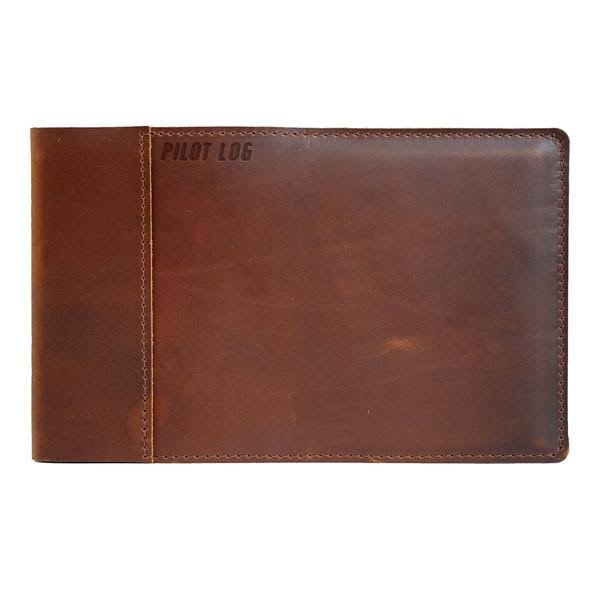 Leather Pilot Log - Large S444