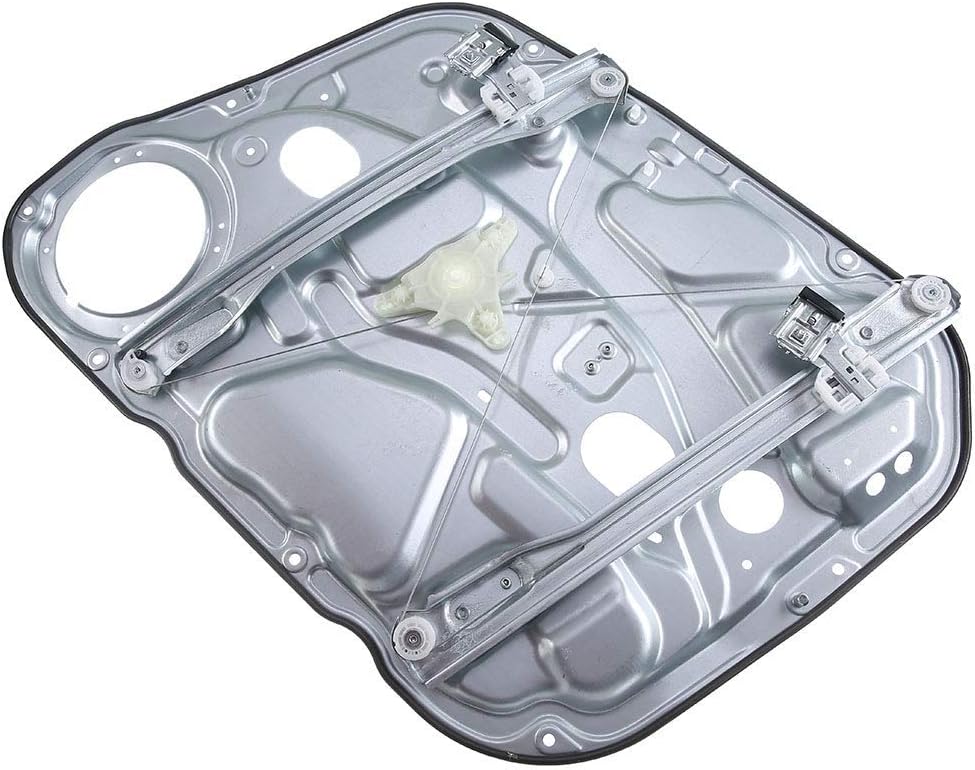 Power Window Regulator with Panel Without Motor for Kia Rio Rio5 2006-2011 Front Driver Side Pack of 2 A5967