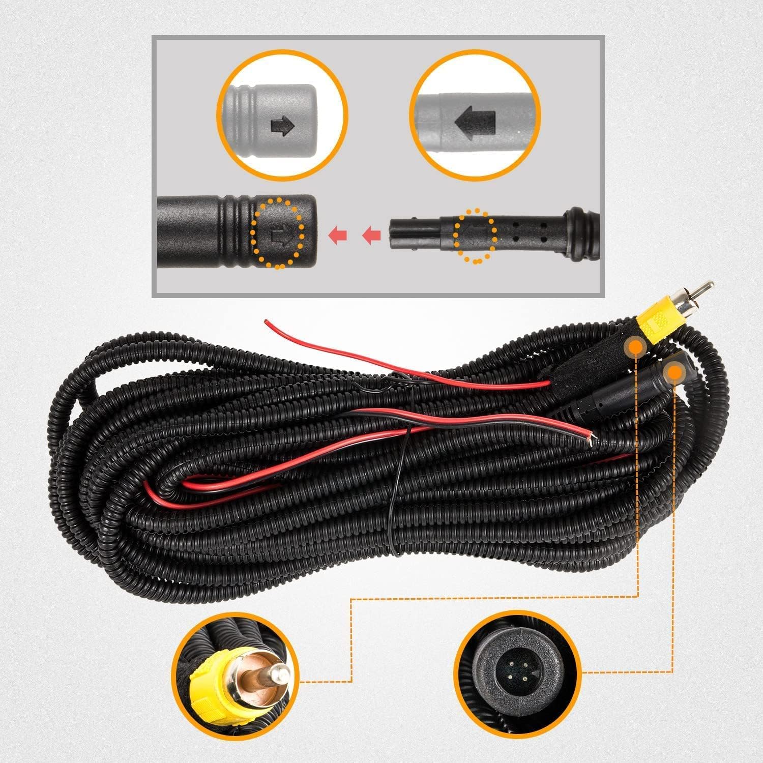 Tailgate Handle Backup Camera for Toyota Tacoma Pack of 2 E339