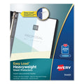 Letter Nonglare Poly Sheet Protectors, 200/Box E5748