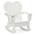 White 18 Inch Doll Adirondack Rocking Chair B307109