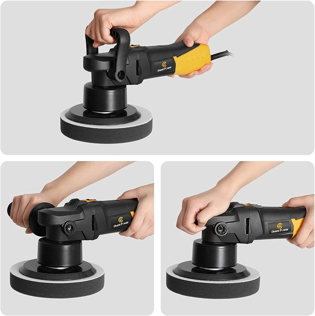 6 Inch Dual Action Polisher with Variable Speeds T357
