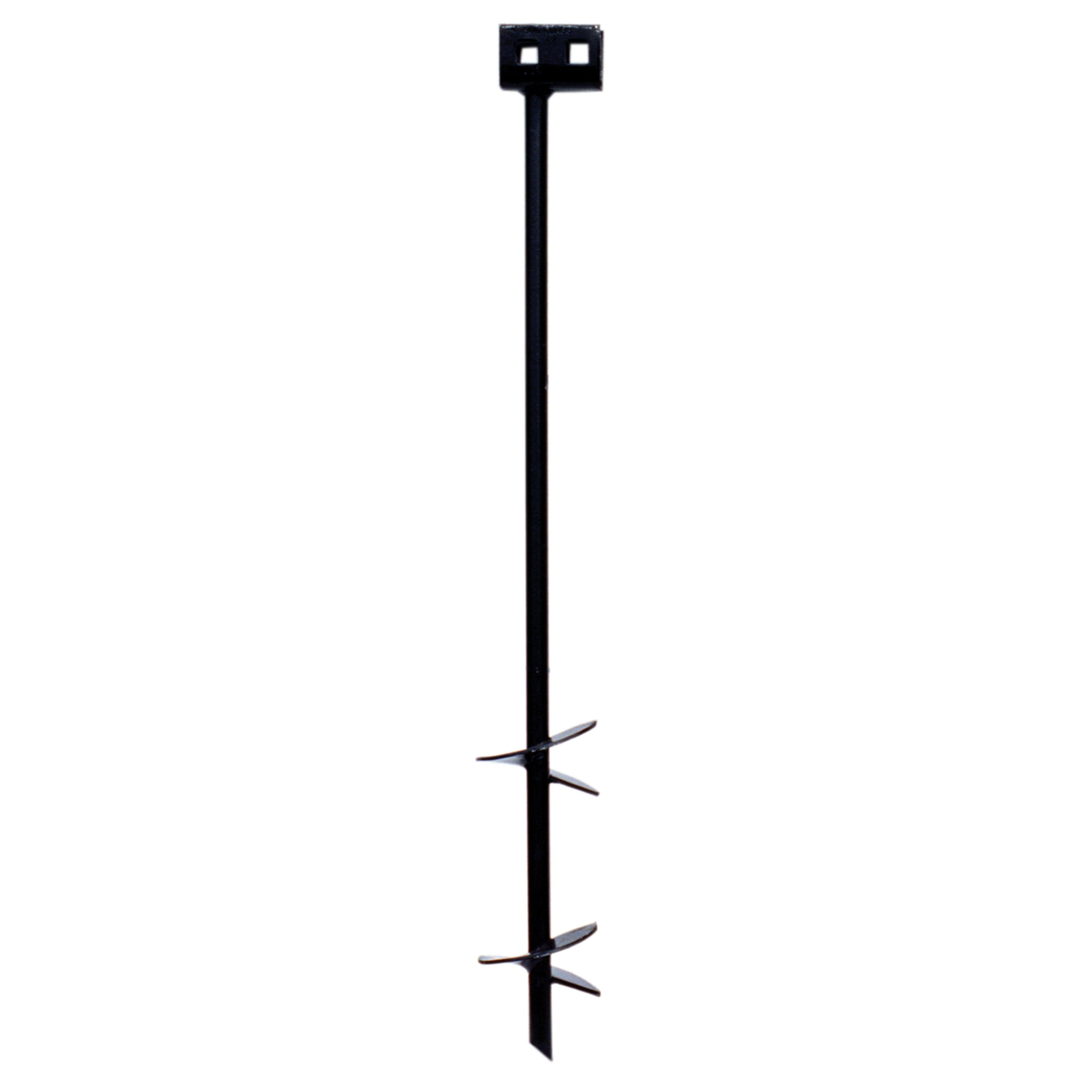 Iron Root Double-Helix Earth Anchor, 3/4 inch Rod x 60 inch L x 4 inch Helix, Pack of 8 S12692