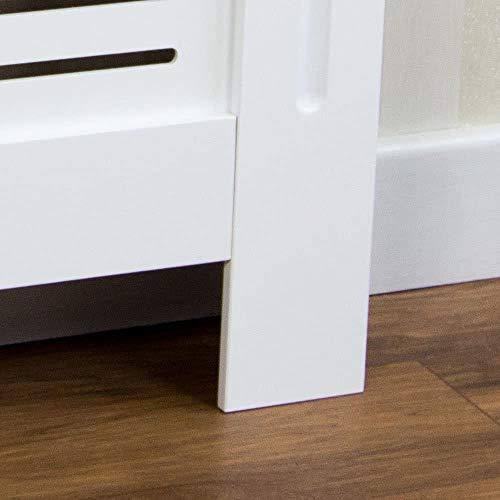 Milton Radiator Cover White Painted MDF Cabinet C36675