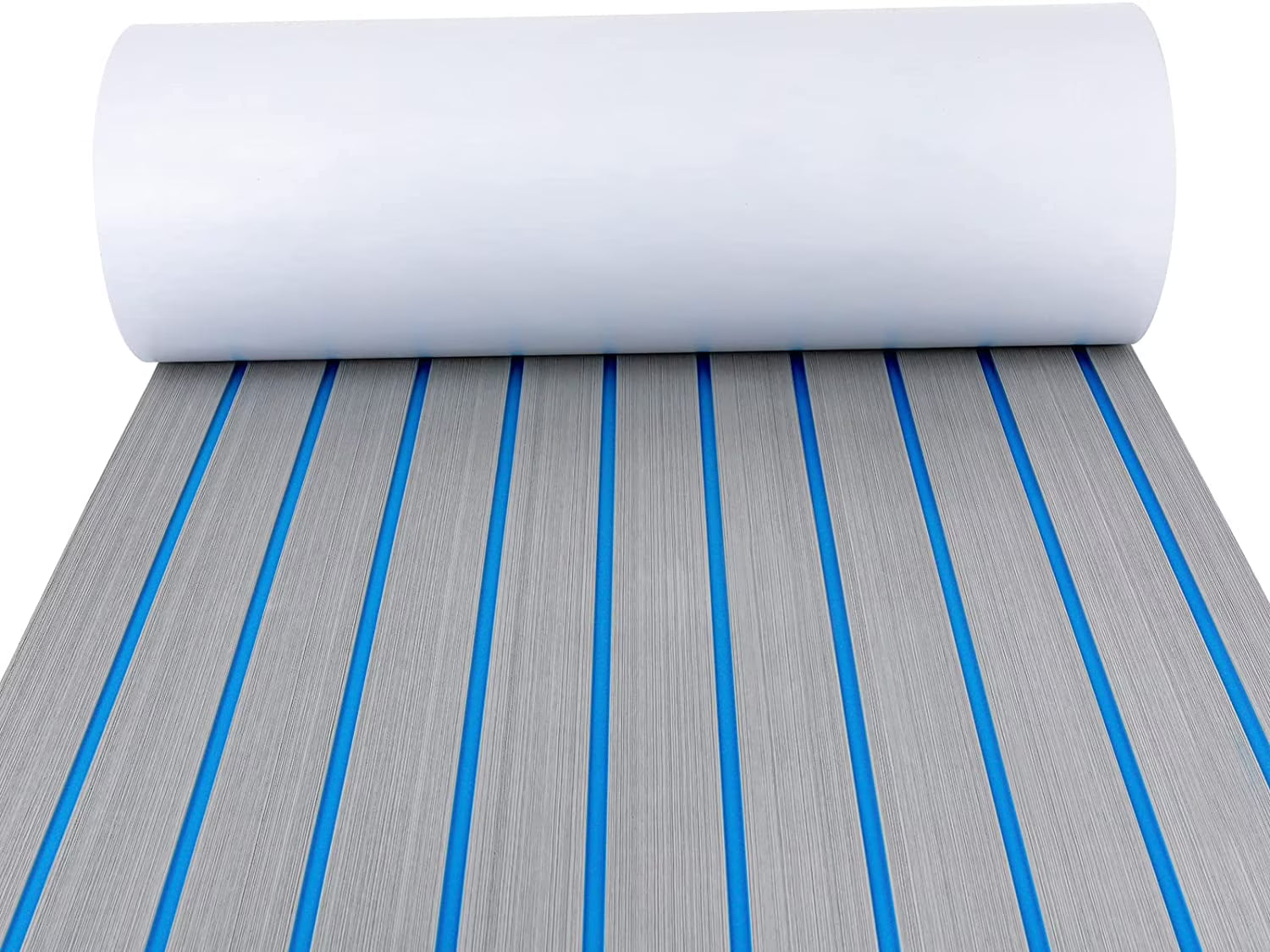 Marine Carpet Eva Foam Decking Sheet Faux Teak Non-Slip Self-Adhesive Pad Z17746