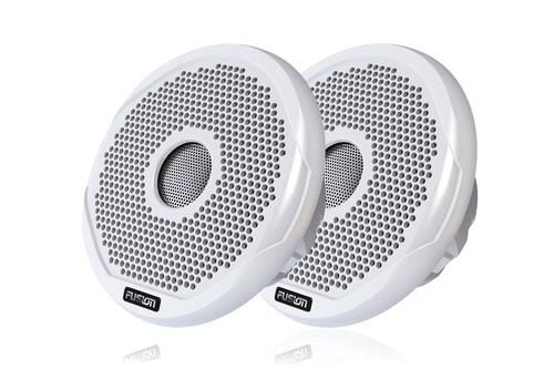 2-Way Speakers with White and Gray Grills C183067