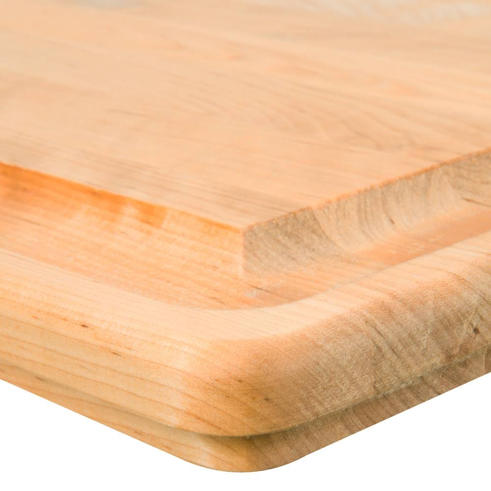 24x22 x 16x22 x 1 1/4x22 Wood Grooved Carving Board L673505