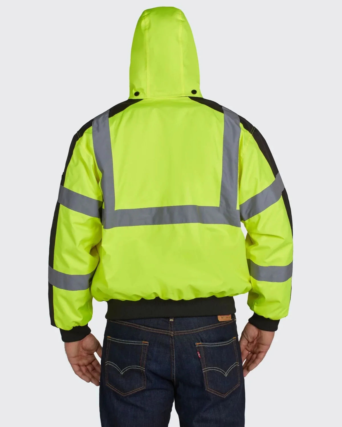 High Visibility Waterproof 3-Season Jacket L594