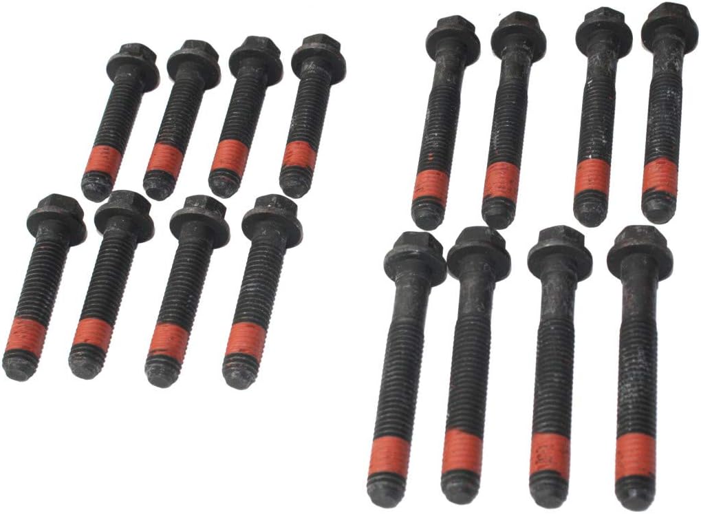 Cylinder Head Bolt Set of 16 for 3.8L OHV Engine H128