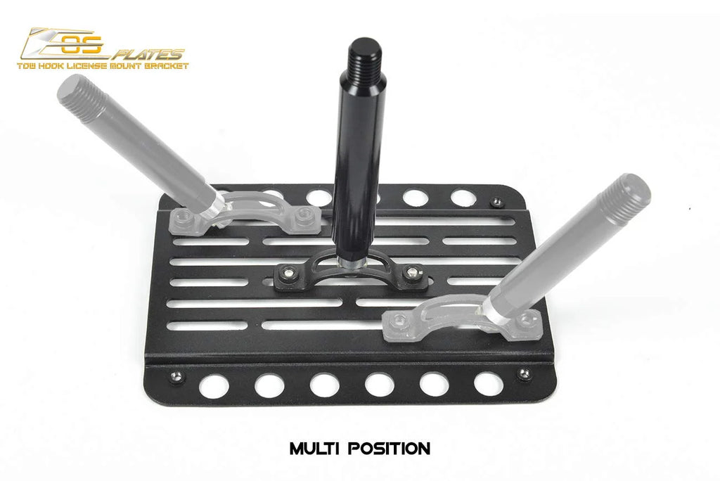 Tow Hook License Plate Relocator Mount Bracket R847