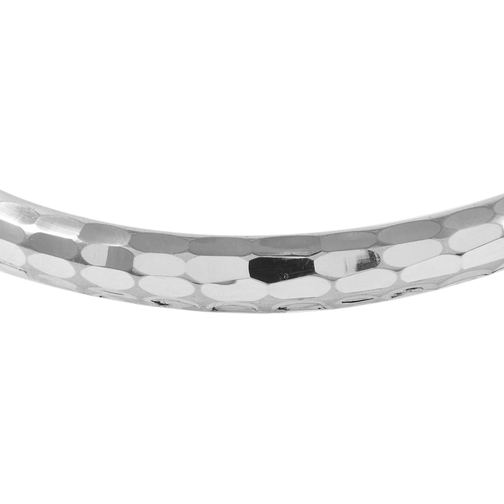 925 Sterling Silver Fancy Cuff Bangle Bracelet F75045