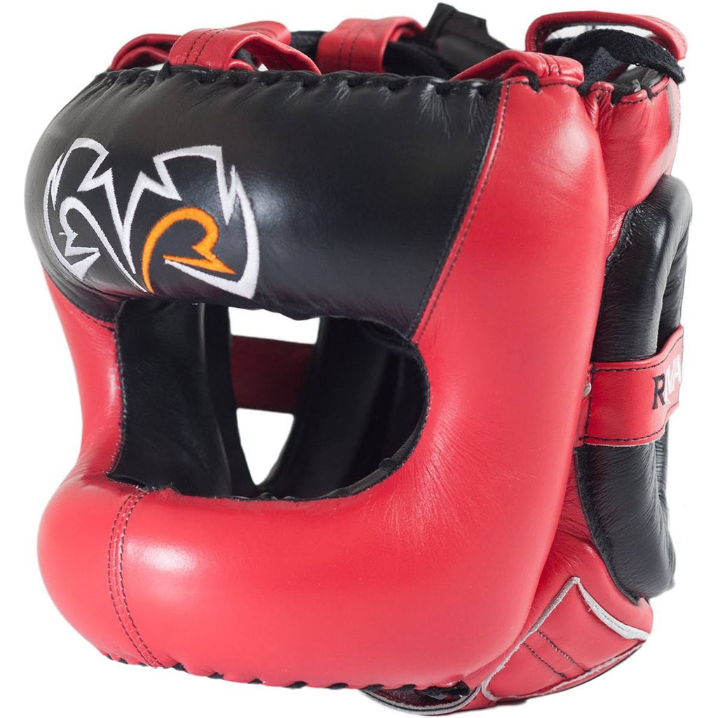 Black/Red Boxing Face Guard Headgear E93474