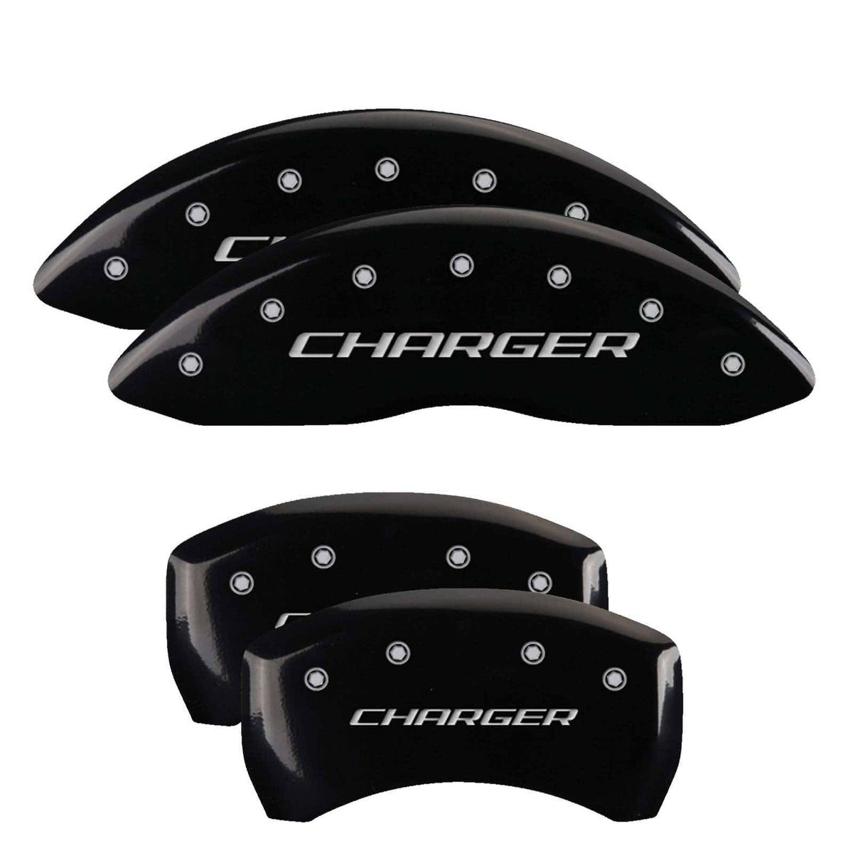 Black Caliper Covers D6484