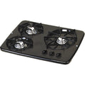 Black 3 Burner Drop-In Cooktop E8065