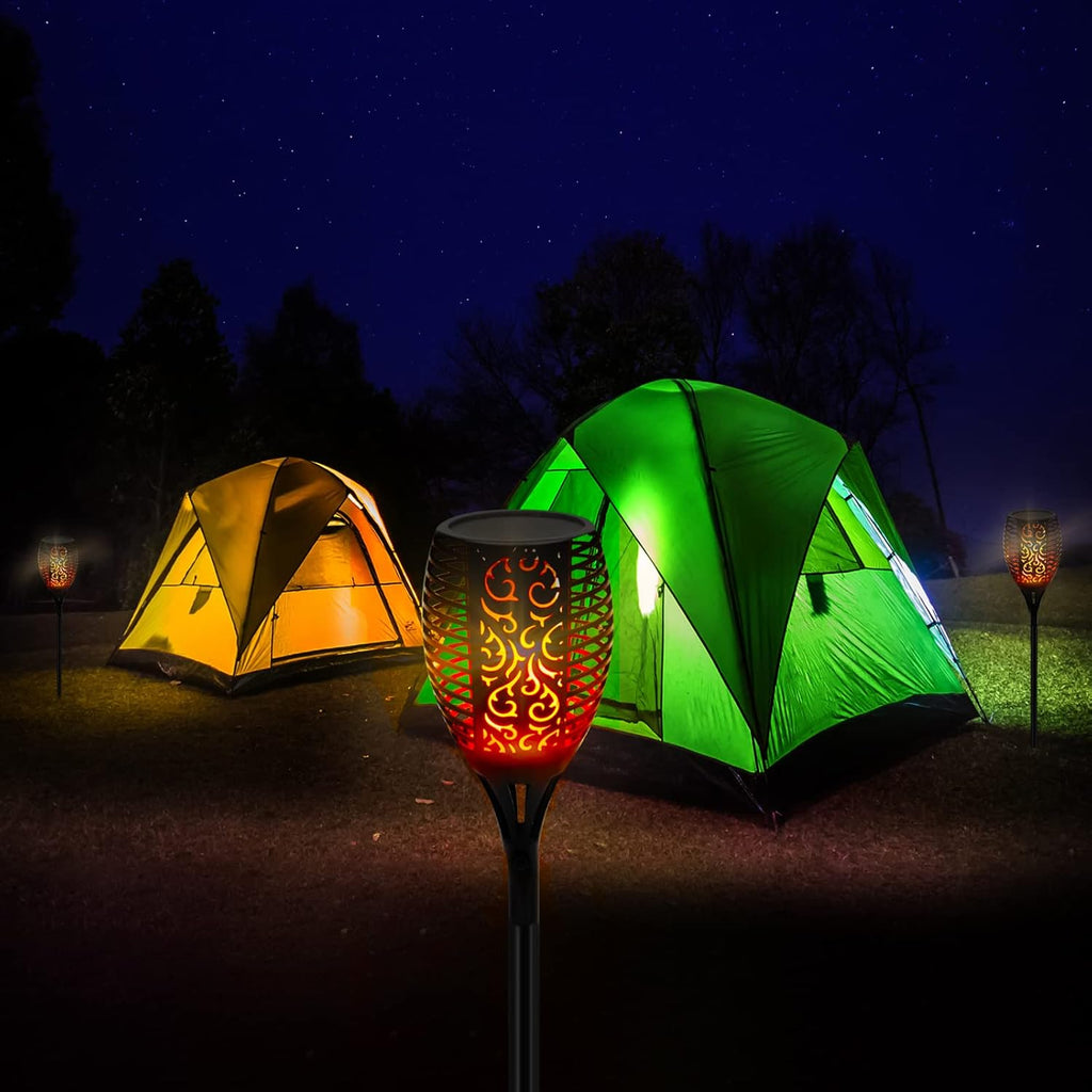 4 Pack Solar Waterproof Torch Light M737011