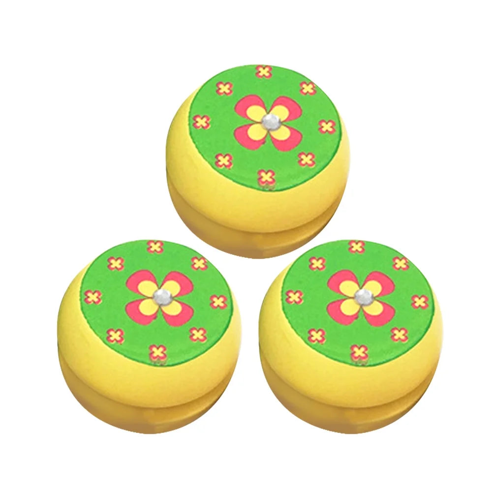 3 Pcs Wooden Bamboo Yoyo Toys D82049