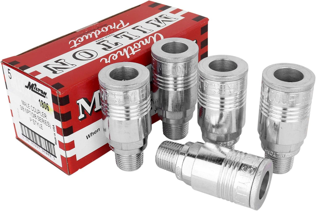 3/8" Male Coupler, Pack of 2 K4096
