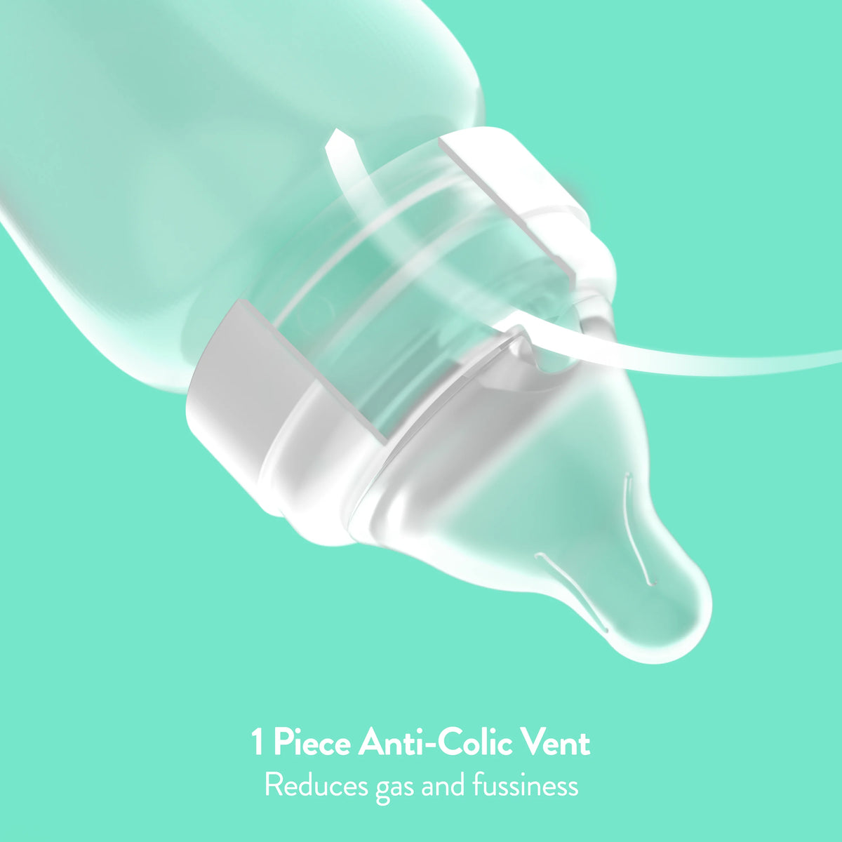 BPA-Free Plastic Baby Bottles - 9oz, Clear, 6ct Z332035