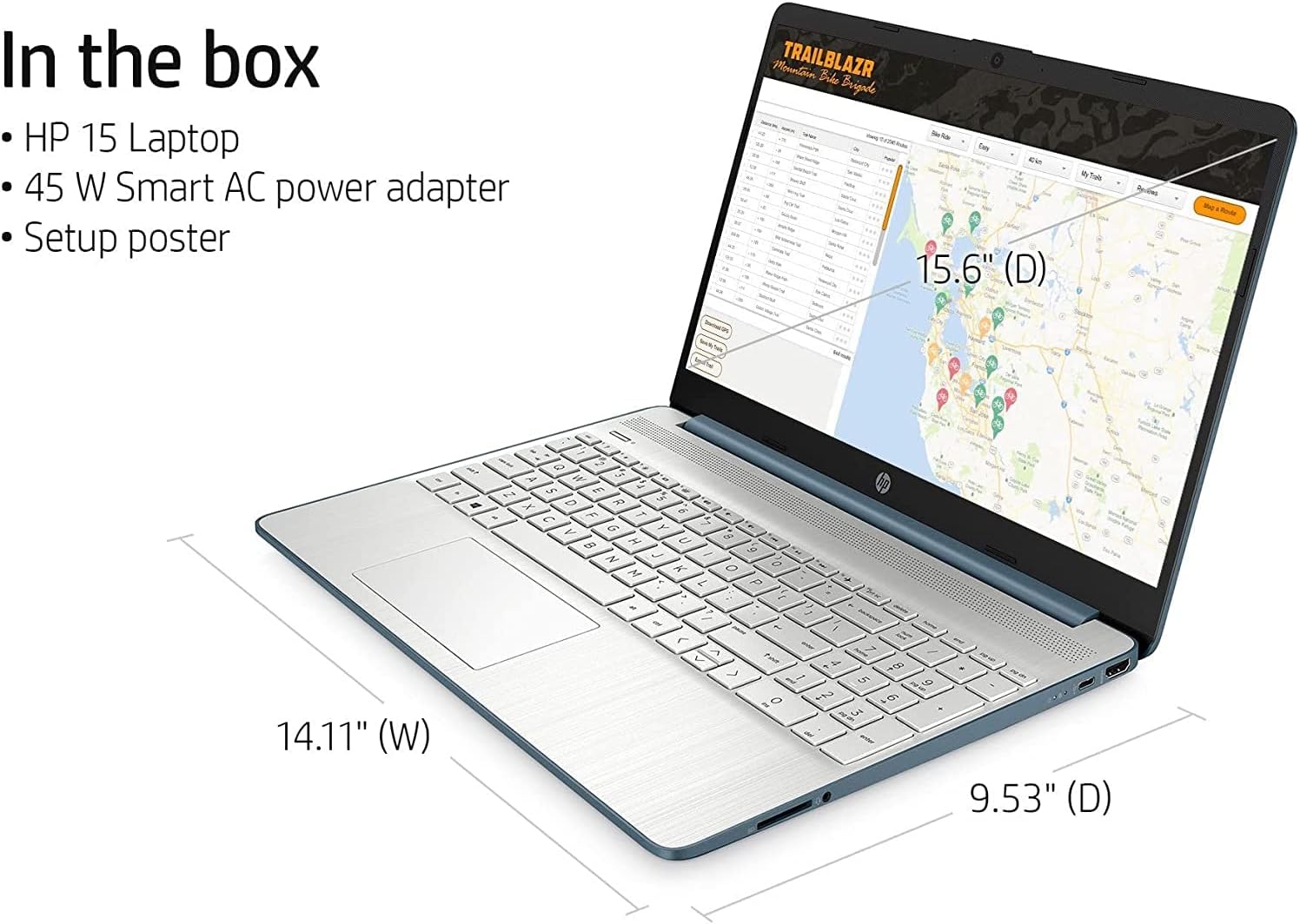 15.6'' FHD IPS Laptop Computer, AMD Hexa-Core Ryzen 5 5500U, 16GB RAM, 256GB PCIe SSD, Windows 11 P8760