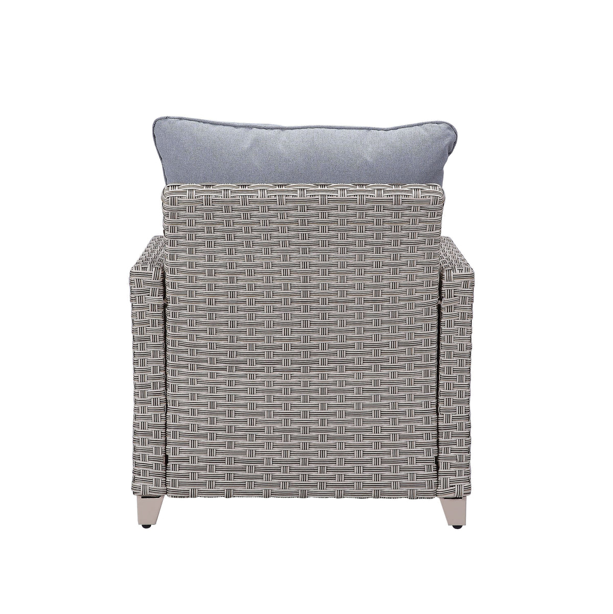 Gray Fabric Patio Sofa Set H4499
