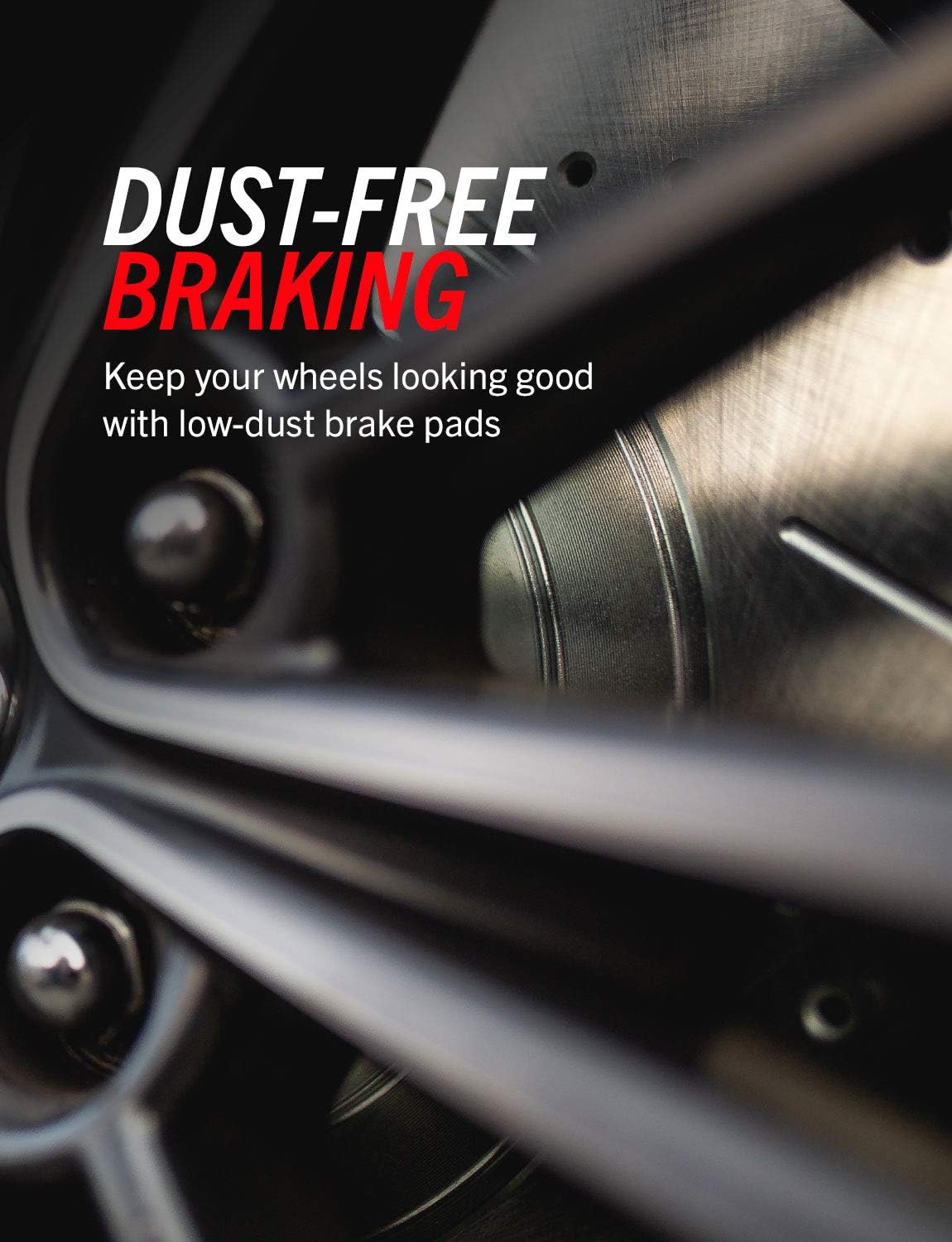 Carbon Fiber-Ceramic Brake Pads with Hardware K862134