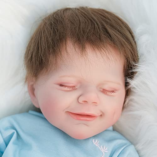 18 Inches Soft Vinyl Silicone Reborn Baby Doll S297