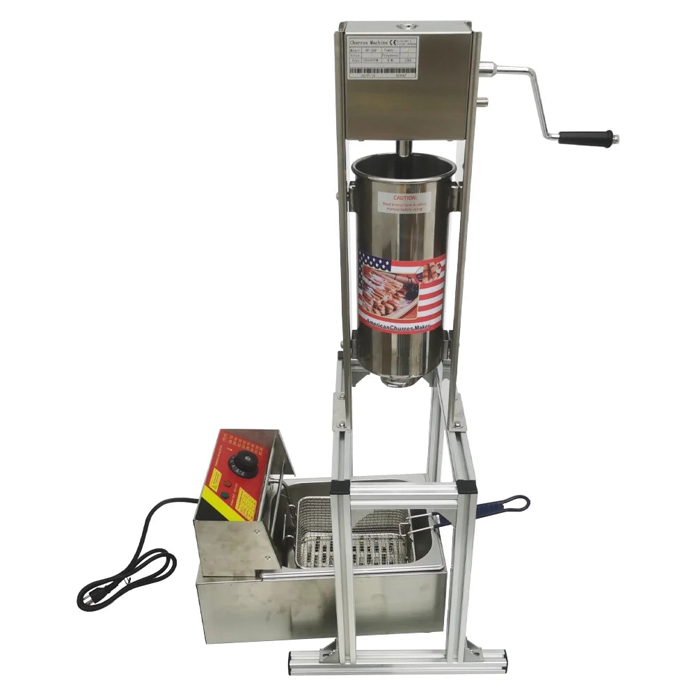 5L Vertical Manual Churrera with Deep 6L Fryer V134690