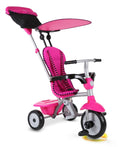4-in-1 Tricycle - Pink, Gray M25030