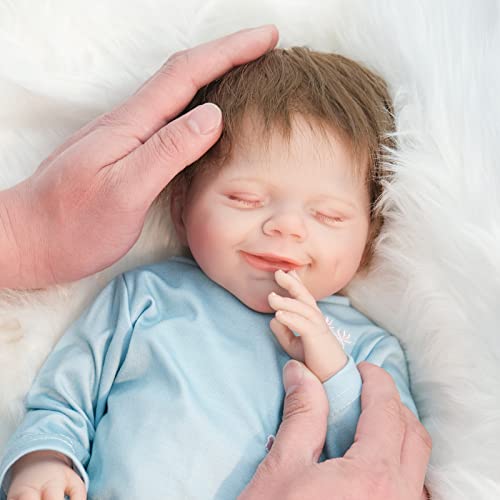 18 Inches Soft Vinyl Silicone Reborn Baby Doll S297